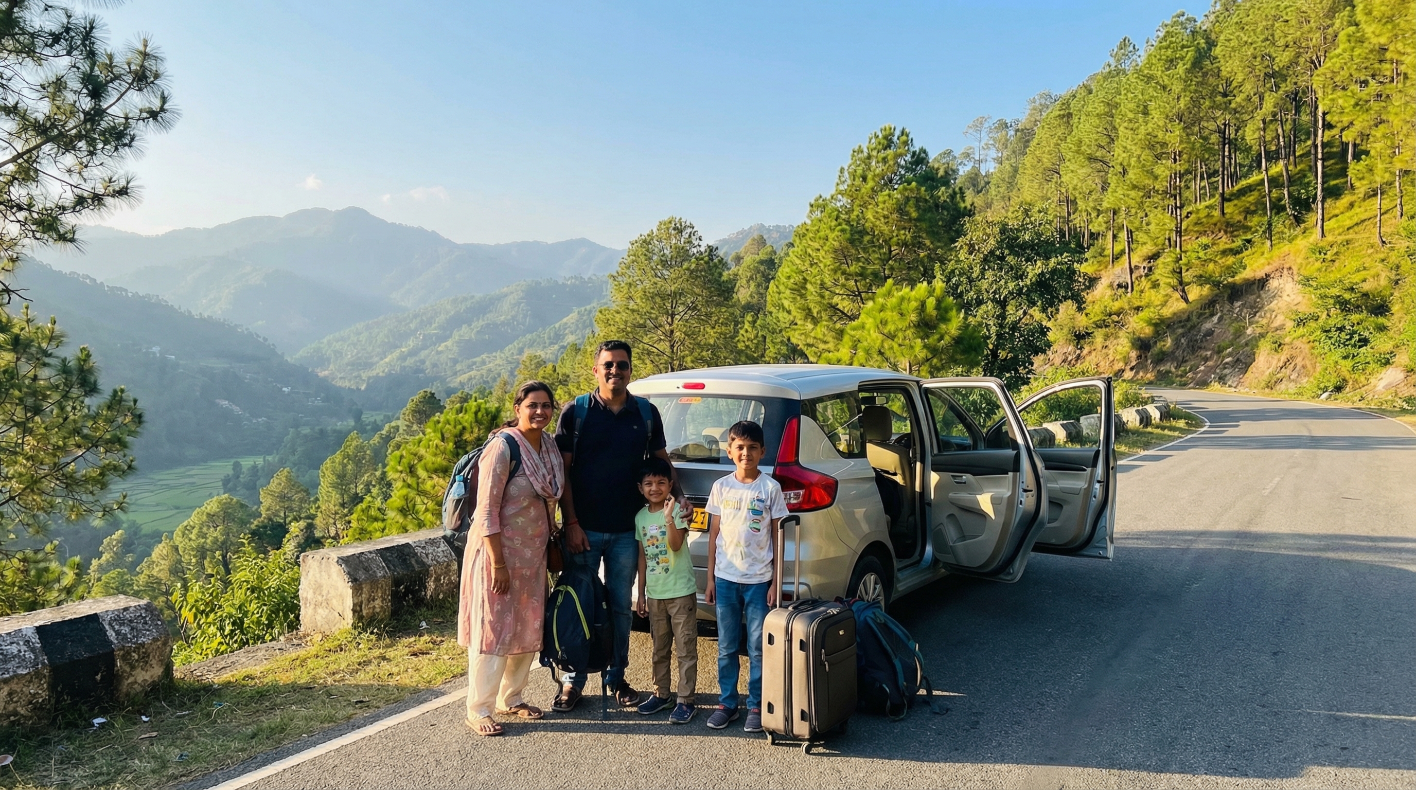Ertiga Hire in Kathgodam – Perfect Taxi for Family Travel