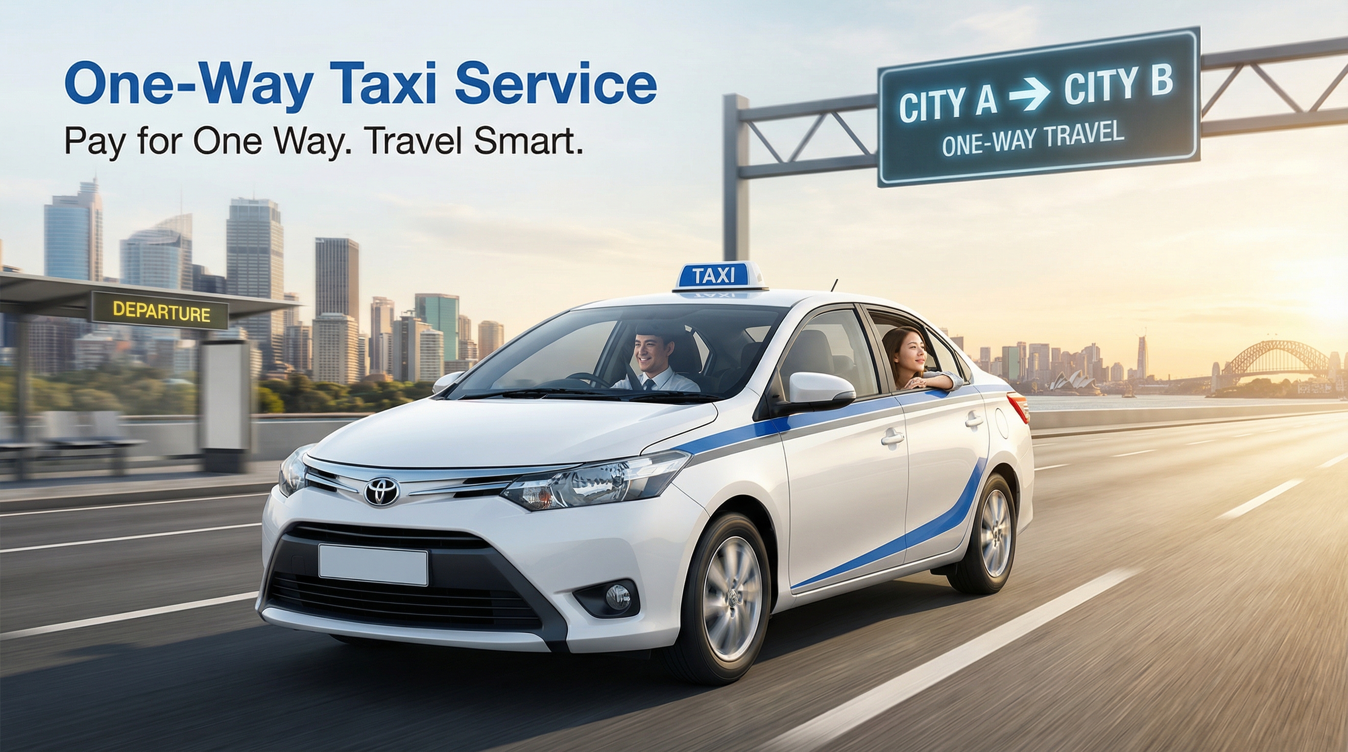 One-Way Taxi Service