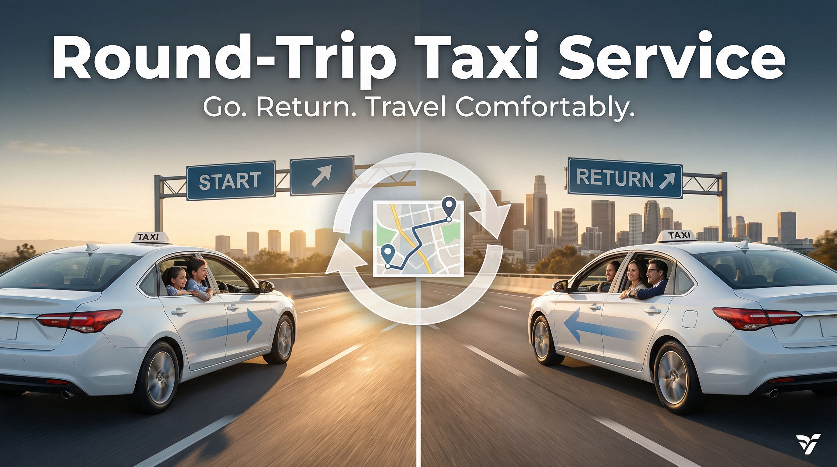 Round-Trip Taxi Service